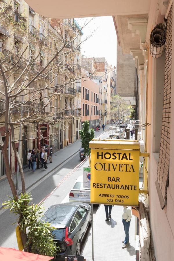 Hostal Oliveta Barcelona Exterior foto